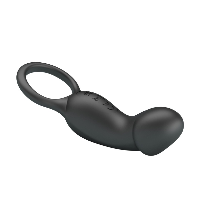 Wibrator Trae black z 7 trybami wibracji, 17,5 cm - 5