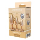 GLEAMING LOVE MATTE GOLD PLUG SET - 1