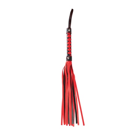 Black & red flogger - 1