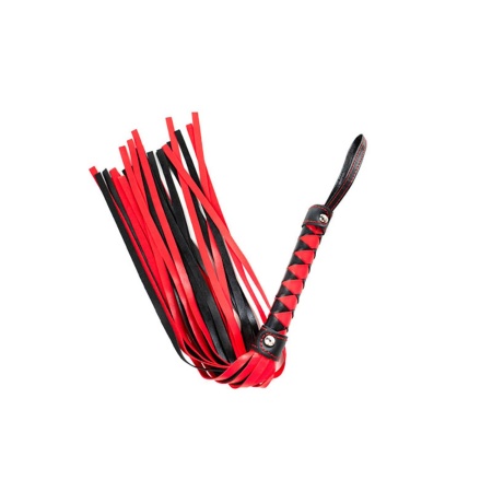 Black & red flogger - 3