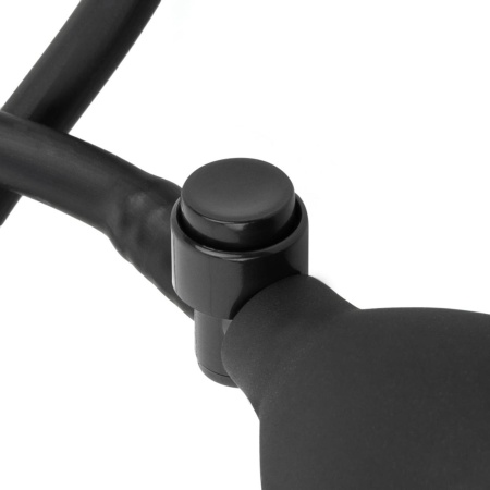 Anal Collection - Inflatable Dildo with Pump 14,5 cm - Black - 2