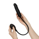 Anal Collection - Inflatable Dildo with Pump 14,5 cm - Black - 3
