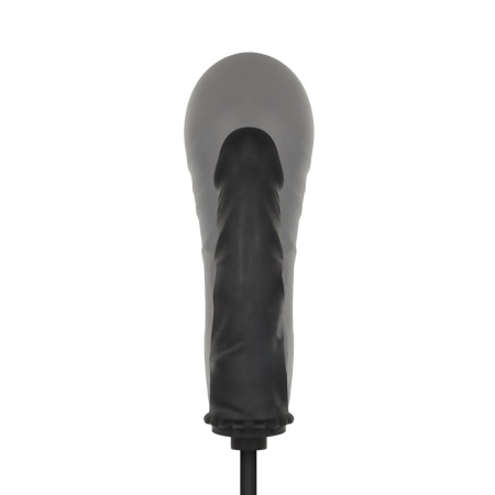 Anal Collection - Inflatable Dildo with Pump 14,5 cm - Black - 4