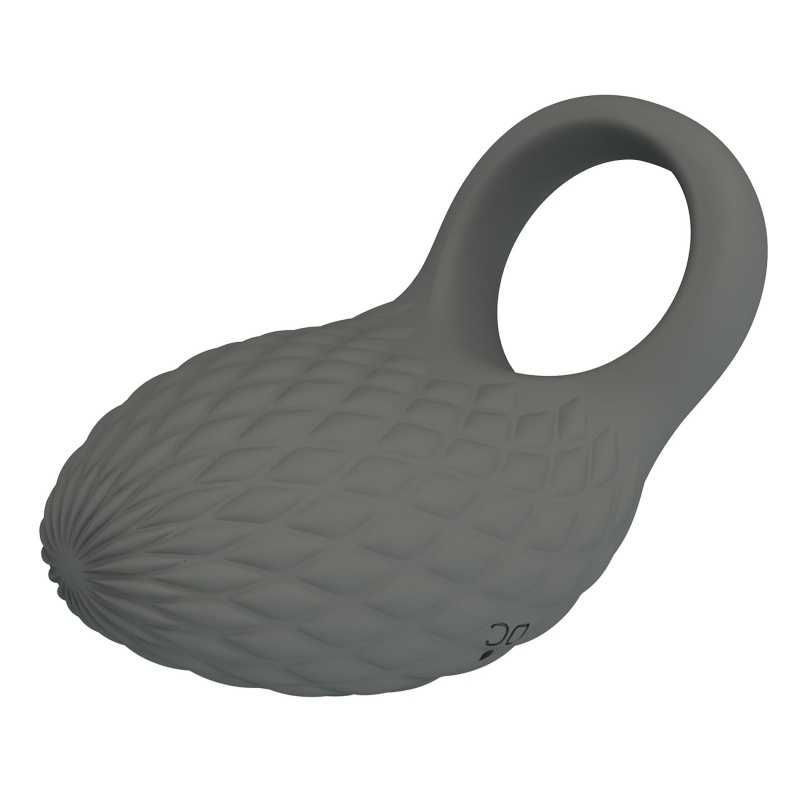 Wibrujący pierścień na penisa Master Ring - 7 trybów wibracji, silikon medyczny, 10 cm - 5