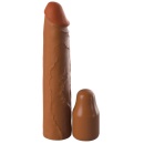 FXTE 2 X-tension Tan - silikonowa nakładka przedłużająca, zakrzywiona, +2 cale (5,08 cm), +66% obwodu - 2
