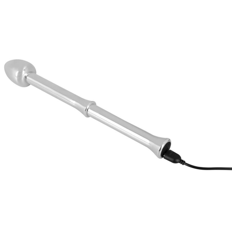 Stymulator prostaty Metal Milking Stick - wibrujący pręt metalowy o średnicy 1,6 cm i długości 26,5 cm - 8