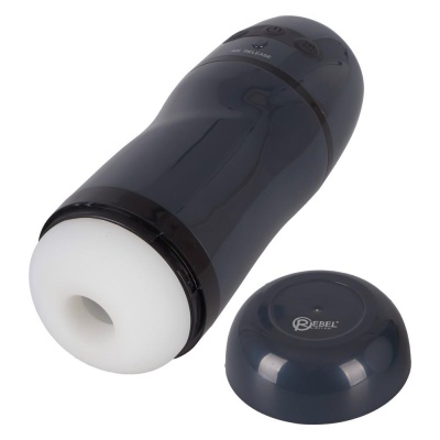 Masturbator Rebel 2 Functions – 4 tryby wibracji i 3 tryby ssania, długość całkowita 21,8 cm, głębokość wprowadzenia 15 cm - 1 2