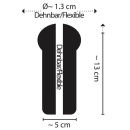 Masturbator kieszonkowy Speed by Stroker – przezroczysty TPE, struktura nubbingowa, długość całkowita 13 cm, średnica 1,3 cm - 9