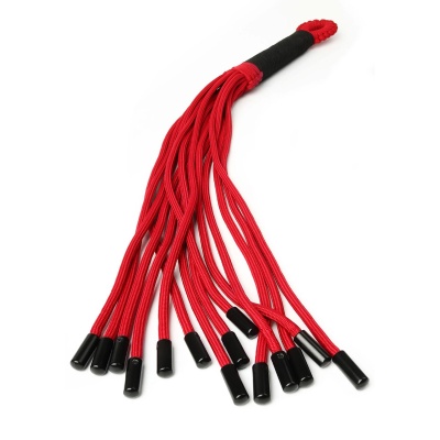 Knot Flogger Red - 1 2