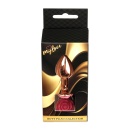 Korek analny Jewellery Red Gold Plug Rose Pink - stal nierdzewna, kształt anatomiczny, 7 cm x 2,7 cm - 10