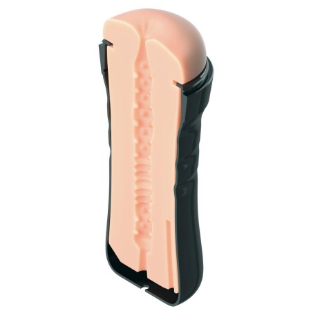Masturbator analny PDX Extreme Wet Bussies Super Bangin' Butthole – samosmarująca wkładka Fanta Flesh (TPR), regulacja ssania, 2 - 5