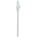 Bride Straws White - białe słomki na wieczór panieński z polietylenu (PE) - 1