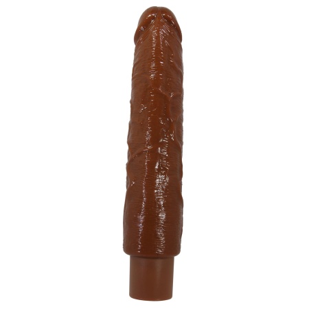 Soren Realistyczny Wibrator Dildo (Brown Edition) - 10 trybów wibracji, mocny silnik, USB Type-C, wodoodporny, smukły profil - 5