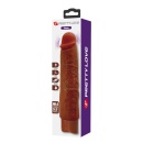 Soren Realistyczny Wibrator Dildo (Brown Edition) - 10 trybów wibracji, mocny silnik, USB Type-C, wodoodporny, smukły profil - 12