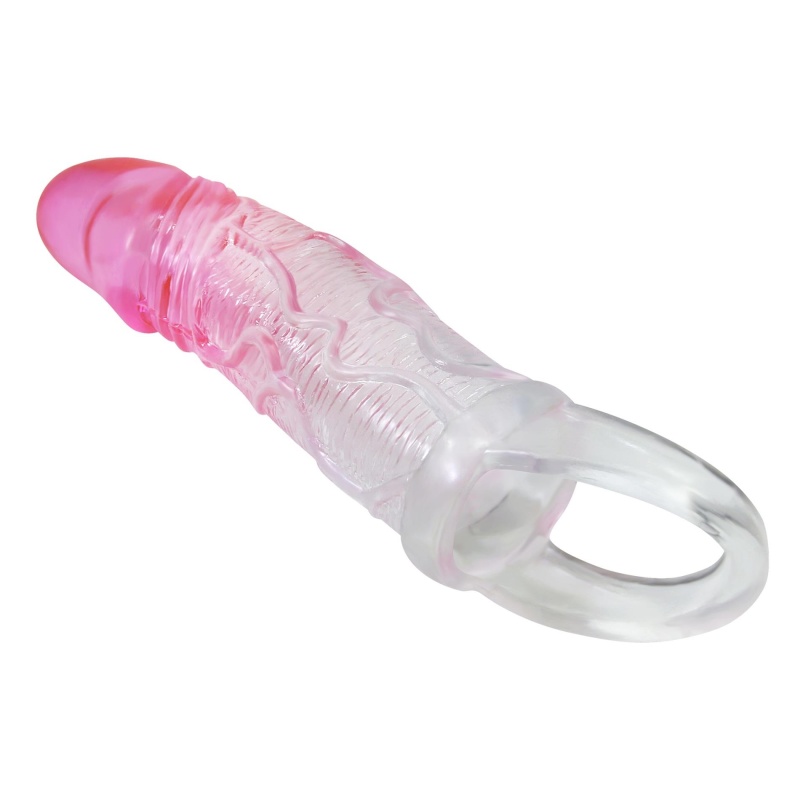 Nakładka na penisa Odes z pierścieniem (17,5 cm) - 5