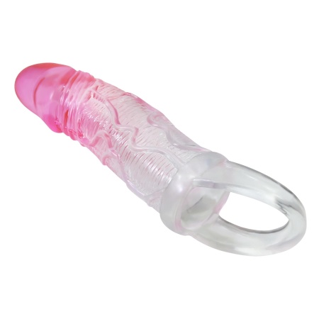 Nakładka na penisa Odes z pierścieniem (17,5 cm) - 5