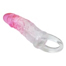 Nakładka na penisa Odes z pierścieniem (17,5 cm) - 5
