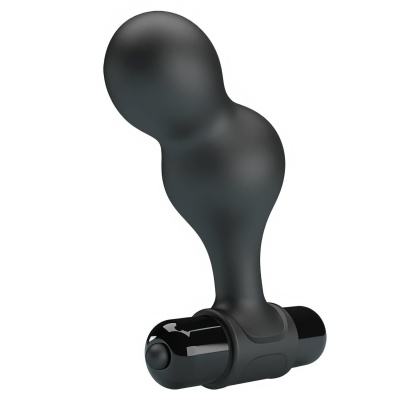 Korek analny BI-040133-MR z 10 trybami wibracji, 30 x 100 mm - 1 2