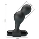 Korek analny BI-040133-MR z 10 trybami wibracji, 30 x 100 mm - 4