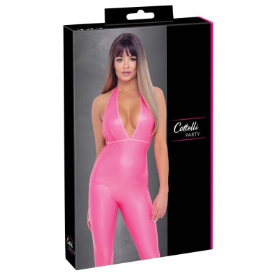 Jumpsuit hot pink LP-972 - 1