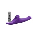 Multi Orgasm Dildo L Fioletowy - 3 niezależne silniki, matowy silikon, 26,5 x 5,9 x 7,16 cm - 1