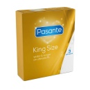 Prezerwatywy Pasante King Size – 20,5 cm długości, 6 cm szerokości - 2