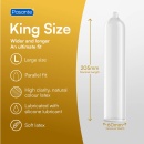 Prezerwatywy Pasante King Size – 20,5 cm długości, 6 cm szerokości - 3