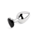 Jewellery - Silver Heart PLUG - SET - 3