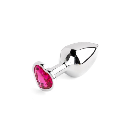 Jewellery - Silver Heart PLUG - SET - 4
