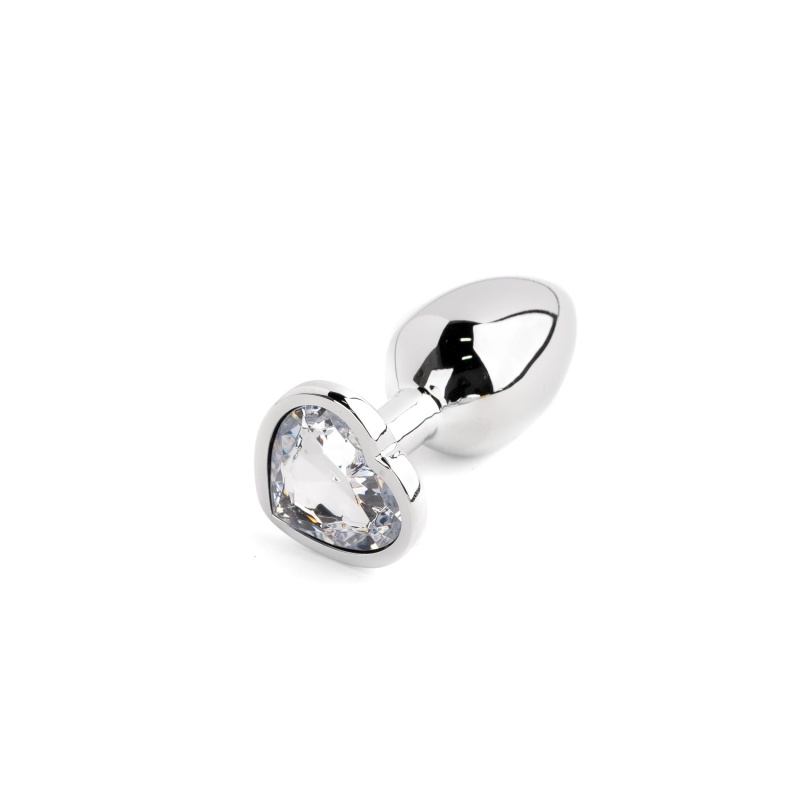 Jewellery - Silver Heart PLUG - SET - 5
