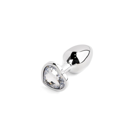 Jewellery - Silver Heart PLUG - SET - 5
