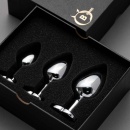 Jewellery - Silver Heart PLUG - SET - 9