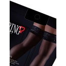 Satin Touch 20D Stay Ups Black - 8
