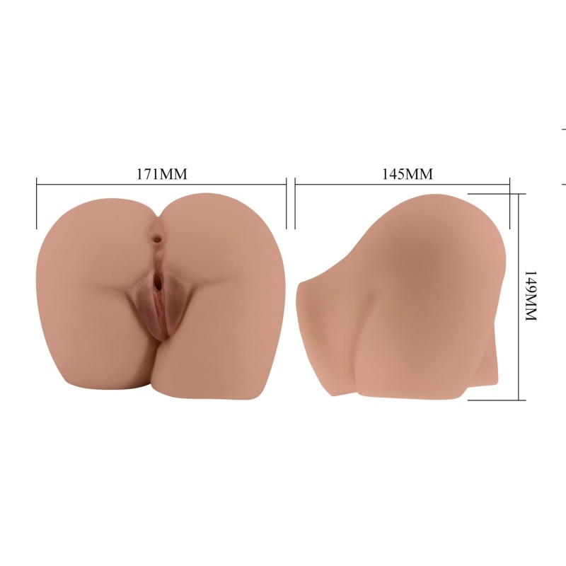 Masturbator Bernace z wibracją o wymiarach 17,1 x 14,9 x 14,5 cm - 9