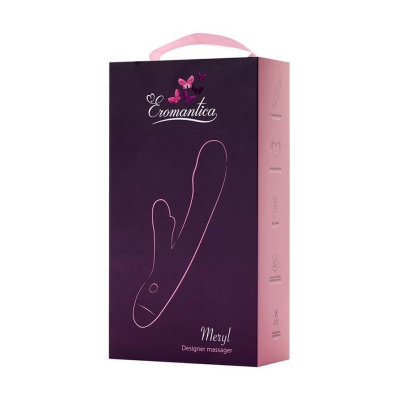 xVibromassager Eromantica MERYL, silicone, pink, 22,5 cm - 1