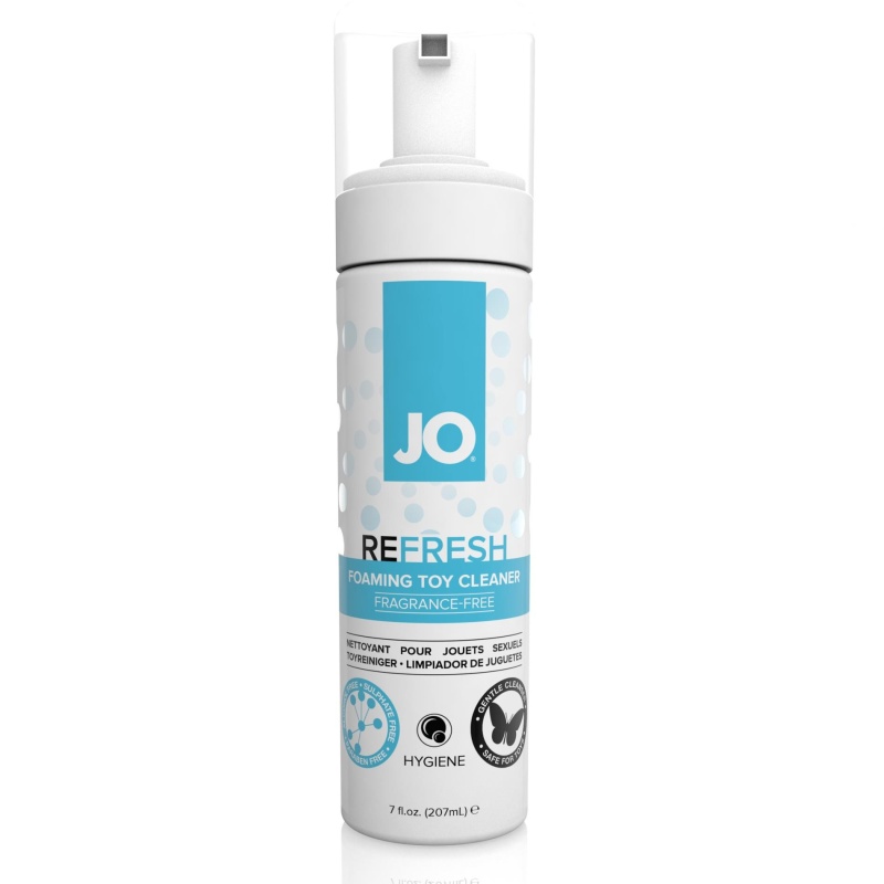 Pianka do czyszczenia zabawek erotycznych Refresh Foaming Toy Cleaner 207 ml - antybakteryjna, bezzapachowa - 1
