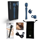 Masażer wibracyjny MAN.WAND EDGY STELLAR BLUE - elastyczna główka, 2 wymienne końcówki, klasa IPX7 - 2