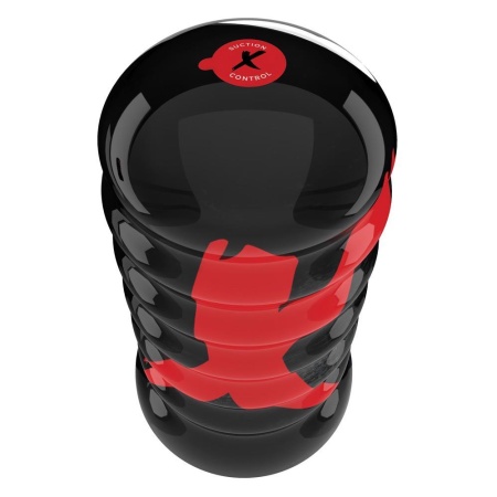 Masturbator próżniowy Air-Tight Stroker — hermetyczna komora z regulacją ssania, wyjmowany wkład TPR, 18,6 cm, kolor skóry - 4