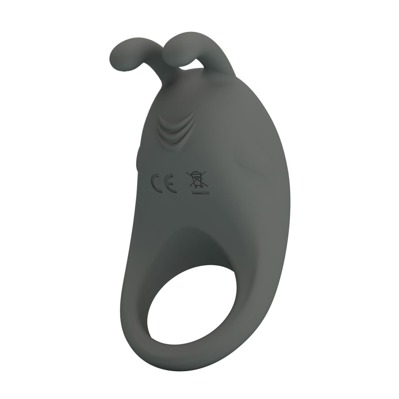 Pierścień erekcyjny Master Ring - 7 programów, stymulator łechtaczki, silikon, średnica ok. 5 cm - 2