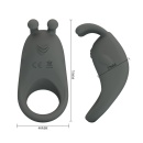 Pierścień erekcyjny Master Ring - 7 programów, stymulator łechtaczki, silikon, średnica ok. 5 cm - 6