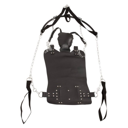 Huśtawka miłosna Sex Swing z mocowaniem sufitowym, regulacją wysokości i siedziskiem 75x49 cm - 2