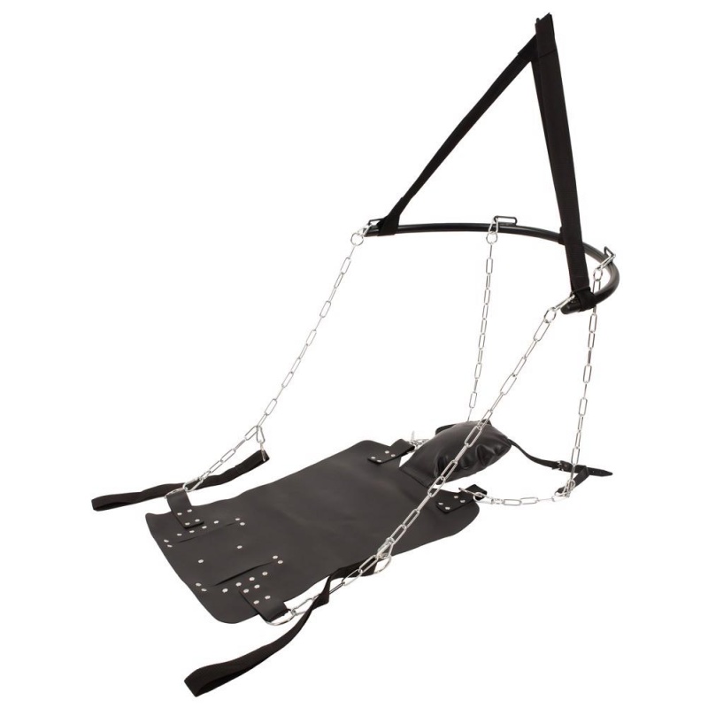 Huśtawka miłosna Sex Swing z mocowaniem sufitowym, regulacją wysokości i siedziskiem 75x49 cm - 5