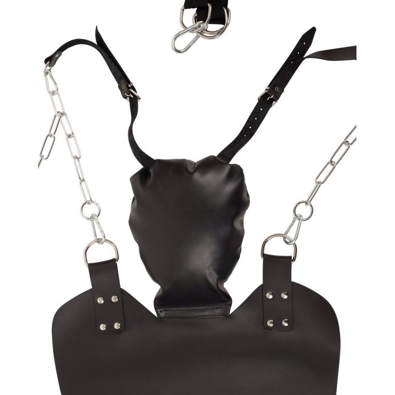 Huśtawka miłosna Sex Swing z mocowaniem sufitowym, regulacją wysokości i siedziskiem 75x49 cm - 7