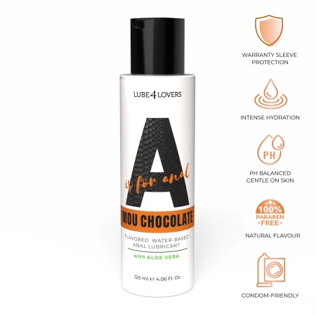 A is for Anal Mou Chocolate wodny żel analny 120 ml - 2