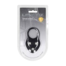 Silicone Training Cockring - L - Black - 2
