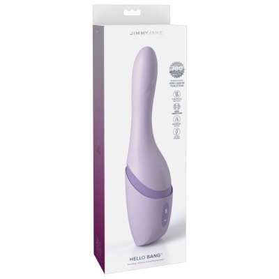 Wibrator Hello Bang Vibe – mechanizm pchnięć do 700/min, podgrzewanie, 27 cm - 1