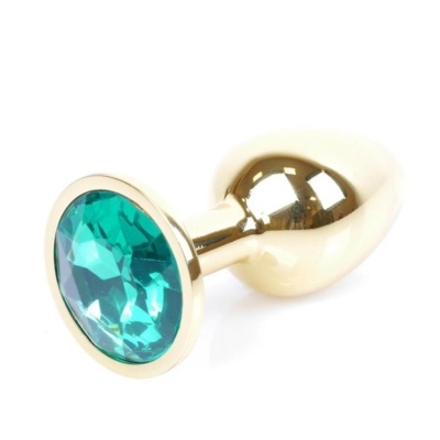 MyLove Toys - Jewellery Gold PLUG- Green - 1