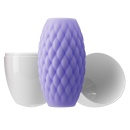 Masturbator Athena EROS - wodoodporny, kompaktowy, z podwójnym wejściem - 3