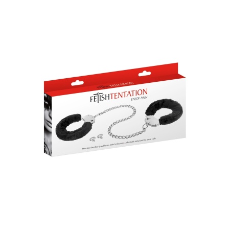 Menottes pour chevilles en fourrure - 2