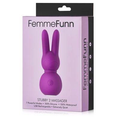 FEMMEFUNN STUBBY 2 MASSAGER PURPLE - 1